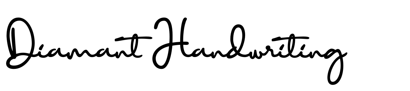 Diamant Handwriting